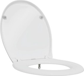 vidaXL Λεκάνη Λευκό 47 x 37 x 4 εκ Δυροπλάστ