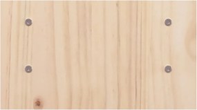 vidaXL Βάση Οθόνης 50 x 27 x 15 εκ. από Μασίφ Ξύλο Πεύκου