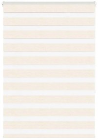 vidaXL Ζέβρα τυφλή μπεζ μάρμαρο Πλάτος υφάσματος 105,9 εκ. Πολυεστέρας