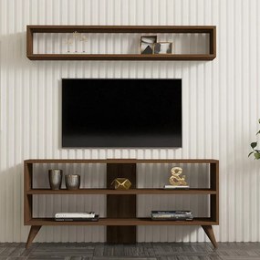 Σύνθετο σαλονιού Prestige καρυδί 120x29,6x50 εκ. 120x29.6x50 εκ.