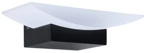 Eglo Metrass Μοντέρνο Φωτιστικό Τοίχου με Ενσωματωμένο LED και Θερμό Λευκό Φως σε Μαύρο Χρώμα Πλάτους 20cm 98888