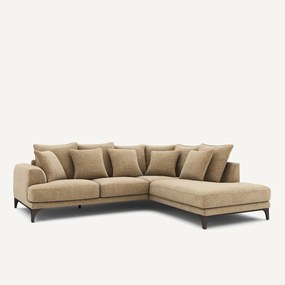 Γωνιακός καναπές από βαμβακερό ύφασμα, ARMENTO