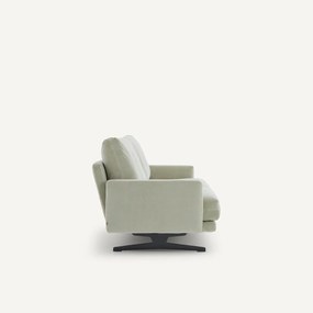 Καναπές 2 θέσεων από βελούδο stonewashed, Delicato