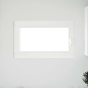 vidaXL Παράθυρο Υπογείου "RISOR" 100x50 εκ. Ανακλινόμενο & Περιστρεφόμενο DIN Αριστερό Ανθρακί