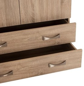 ΝΤΟΥΛΑΠΑ 3ΦΥΛΛΗ CARLY HM384.02 ΜΕ ΔΥΟ ΣΥΡΤΑΡΙΑ SONAMA 150X55Χ180Υεκ.