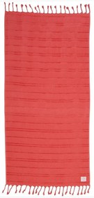 Πετσέτα Θαλάσσης Expression 23 Hot Coral Nef-Nef Homeware Θαλάσσης 80x160cm 100% Βαμβάκι