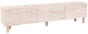 Έπιπλο Tηλεόρασης Alvin 327ODS1256 180x31,4x42cm Travertine Beige