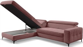 Γωνιακός Καναπές Nelora-Σάπιο μήλο-Δεξιά