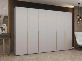 Ντουλάπα Alicante Εξάφυλλη-Cashmere - Χρυσό