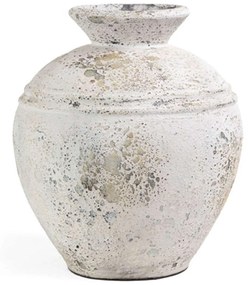 Βάζο Bianca Boho 0630034 35x35x40cm White Soulworks Cement