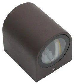 Απλίκα Φωτιστικό Τοίχου 1xGU10 Σκουριά IP44 3-79181 Lumen-3-79181-Σκουριασμένο 3-79181