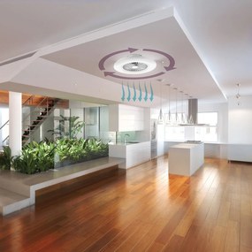 Φωτιστικό Οροφής Muvit iO Λευκό Wi-Fi