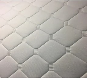 Στρώμα σκληρό σφουγγαρένιο λευκό 200x80x12 cm