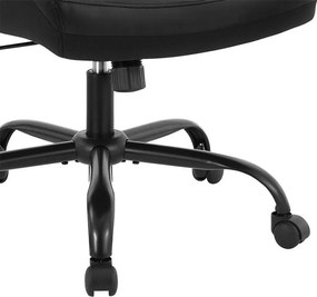 Καρέκλα γραφείου διευθυντή Stellar pu μαύρο 70x77x119 εκ.