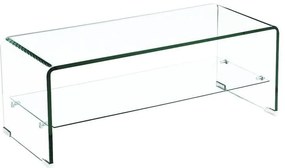 GLASSER Τραπεζάκι Σαλονιού Καθιστικού  Ράφι 12/8mm