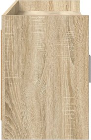vidaXL Ντουλάπι TV 168 x 33 x 47 εκ. Sonoma Δρυς Επεξεργασμένο Ξύλο
