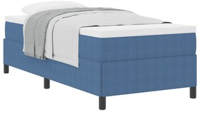 vidaXL Κρεβάτι Μπλε 90x190 εκ από Βελούδο
