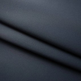 vidaXL Κουρτίνες Συσκότισης με Γάντζους 2 τεμ. Ανθρακί 140 x 245 εκ.