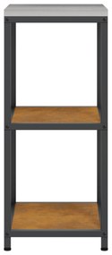 vidaXL Ράφι Αποθήκευσης Κουζίνας με ράφι Σκ rusty 60 x 50 x 92 εκ.