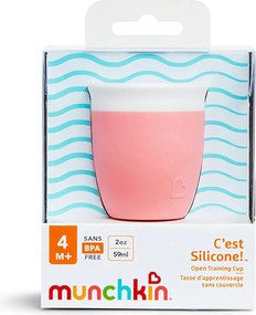 Ποτήρι Εκπαιδευτικό 59ml Munchkin C'Est Silicone Coral