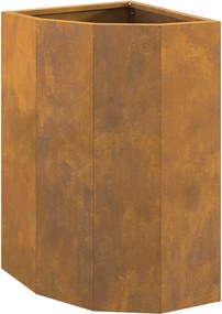 vidaXL Γωνιακό Ροδόδεντρο Σκ rusty 30 x 30 x 50 cm