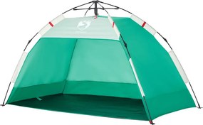 vidaXL Beach Tent 2-Person Azure Blue Quick Release Waterproof
