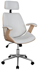 ΚΑΡΕΚΛΑ ΓΡΑΦΕΙΟΥ ΔΙΕΥΘΥΝΤΙΚΗ SUPERIOR PRO HM1109.02 SONAMA-ΑΣΠΡO PU 63x67x123Yεκ.