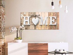 Πίνακας - Smell of Home (1 Part) Beige Wide 100x45