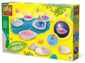 Κεριά SES Creative Velas con conchas - Inspired by nature