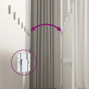 Κεφαλάρι Κρεβατιού Λευκό 240x1,5x80 εκ. από Επεξεργασμένο Ξύλο - Λευκό