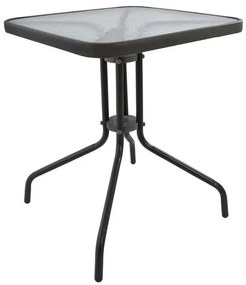 Table Figo metallic Grey 60x60x72 cm