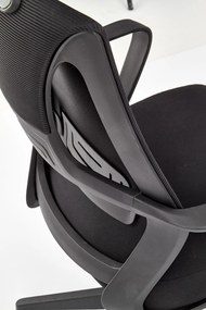 VALDEZ office chair, color: black / black DIOMMI V-CH-VALDEZ-FOT-CZARNY