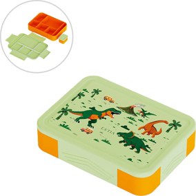 Φαγητοδοχείο Με Χωρίσματα 1.33lt Estia Save The Aegean Dino Explorer 01-43902
