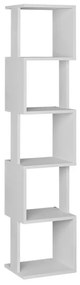 Intrahome Βιβλιοθήκη - στήλη OLYMPUSINA Intrahome λευκό μελαμίνης 35x30x161εκ | SKU: INTRAPA-220112295