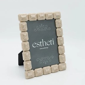 Κορνίζα Polyresin Κρεμ 13x18εκ. ESTHETI 815-00053