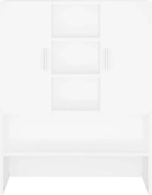 vidaXL Ντουλάπι Πλυντηρίου Λευκό 70,5 x 25,5 x 90 εκ.