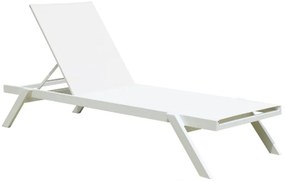 Ξαπλώστρα Myconos 01-00-0459 65x200x33cm White