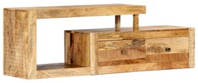 vidaXL Έπιπλο Τηλεόρασης 120 x 30 x 40 εκ. από Μασίφ Ξύλο Μάνγκο