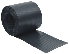 vidaXL Περιφράξεις Προστατευτικές 10 Τεμ. Μαύρο 252,5 x 19 εκ. από PVC