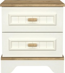 Κομοδίνο Κρεμ / Δρυς GESUVE 47x45x52.4