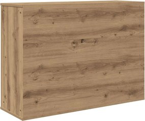 vidaXL Ντουλάπι Αρτισιανή Δρυς 90x29,5x65 εκ. από Επεξεργασμένο Ξύλο