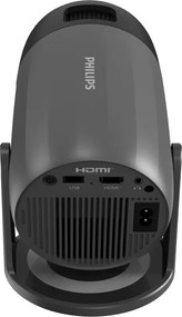 Προβολέας Phillips N-150 1080p (Σκούρο γκρι)