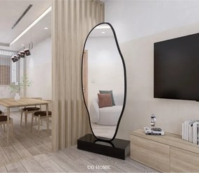 Stewehome Ασύμμετρος καθρέφτης δαπέδου MDF