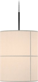 Κρεμαστό Φωτιστικό Rania Pendant 38cm Μαύρο