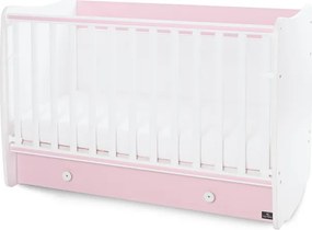 BED DREAM NEW 60/120 COLOUR WHITE/ORCHID PINK