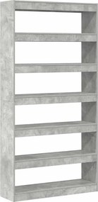 vidaXL Βιβλιοθήκη 6 επιπέδων 100 x 30 x 198 εκ. Επεξεργασμένο Ξύλο