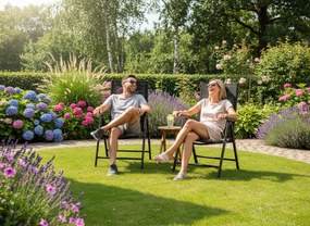 Πολυθρόνα Soleno-Μαυρο (2) τεμάχια