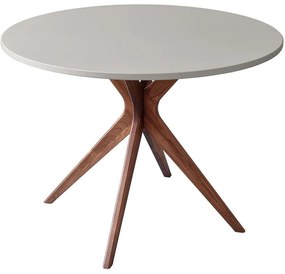 Τραπέζι Jubi Bold JUBIBOLDTROOAK8 100x73cm Oak-Pearl Grey Mdf, Wood