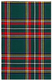 Amo la Casa Runner Βαμβακερό Καρώ 45x140 - Tartan Κυπαρισσί