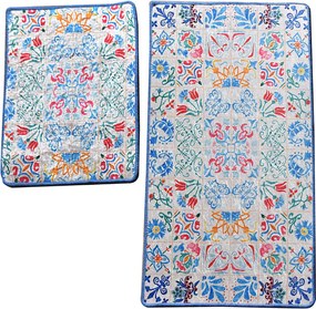 Bathmat Set (2 Pieces) Ceramica Multicolor